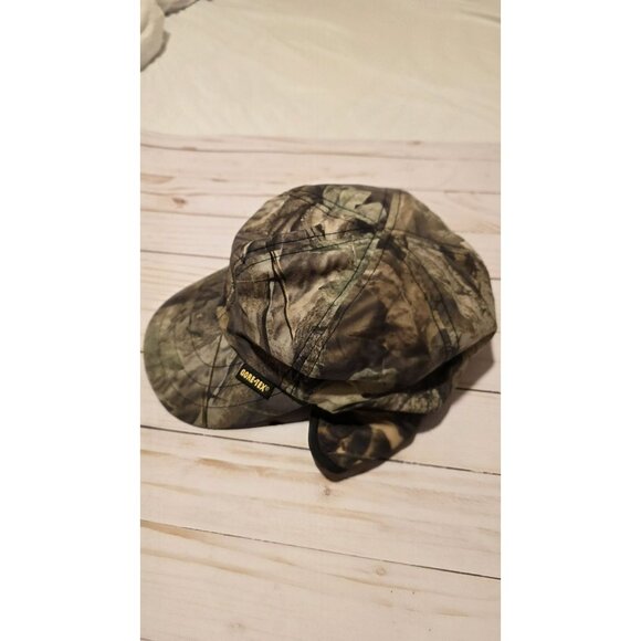 Vintage GoreTex Hunting Hat Cap Camo Medium Large Deer Hunting Trapping Camping - Picture 2 of 7